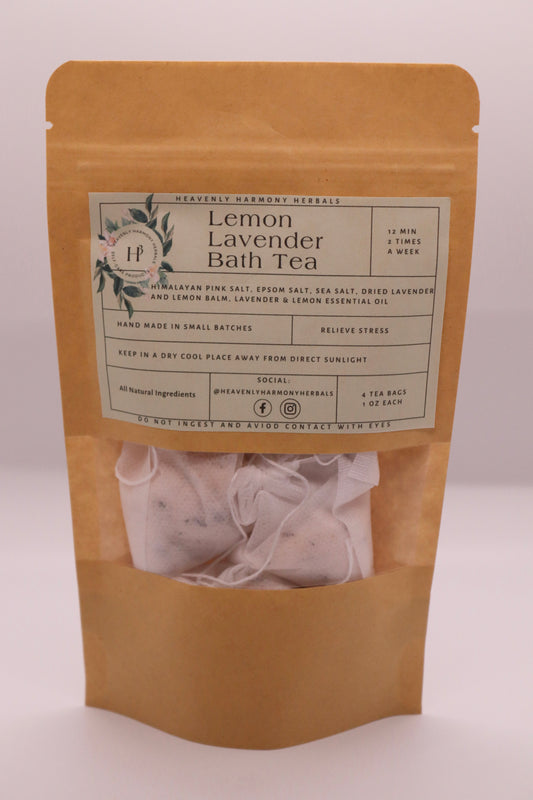 Lemon Lavender Bath Tea